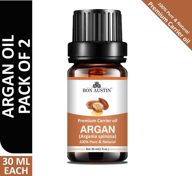 Bon Austin 100% Pure & Natural Argan Essential Oil (Pack of 2)