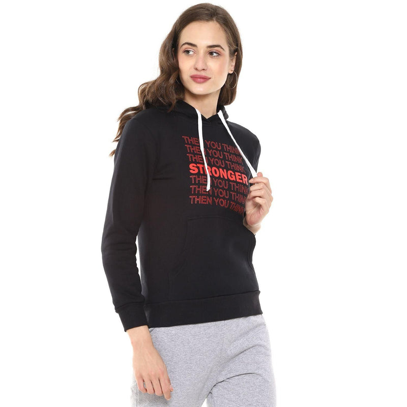 Campus Sutra Women's Cotton Full Sleeve Hoodies