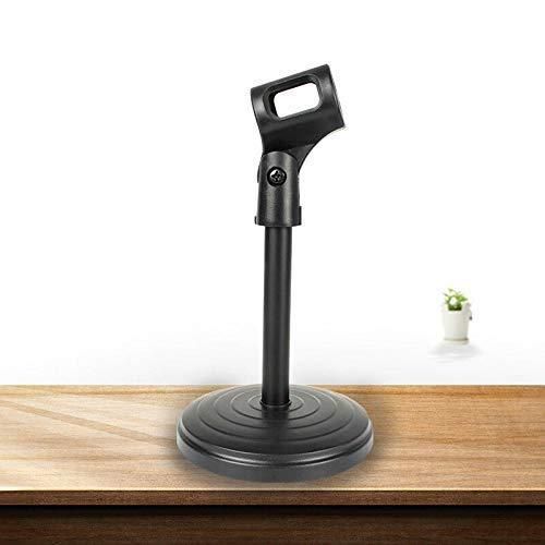 Extendable 2 Step Table Desktop Microphone Stand Holder Mic Clip