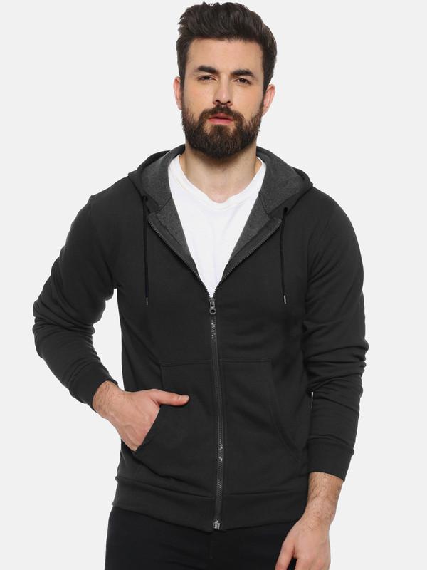 Cotton Solid Full Sleeves Mens Jacket