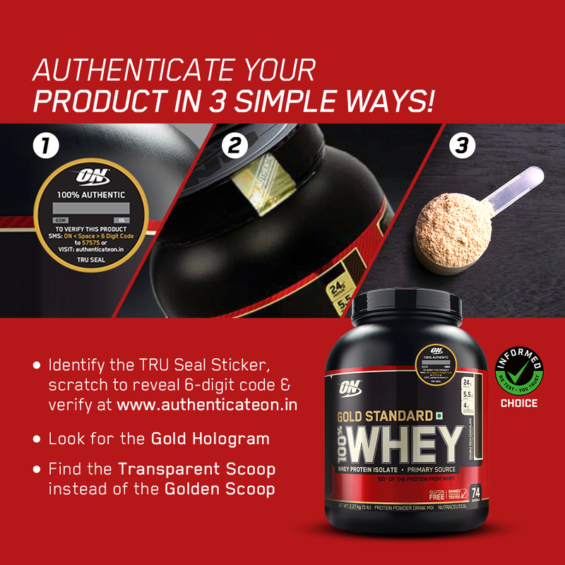 Optimum Nutrition (on) Gold Standard 100% Whey Protein - 5 Lbs (double Rich Chocolate)