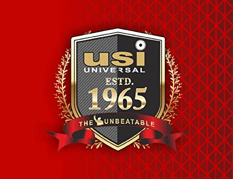 Usi Universal The Unbeatable Olympic Barbell, Weight Lifting Barbell, 28mm Olympic Barbell Bar 120cm Length, Ares Curl Bar (47'') No Collars