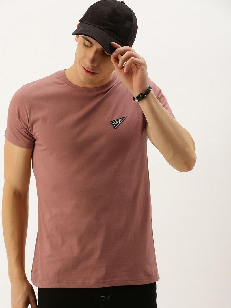 Cotton Solid Half Sleeves T-Shirt