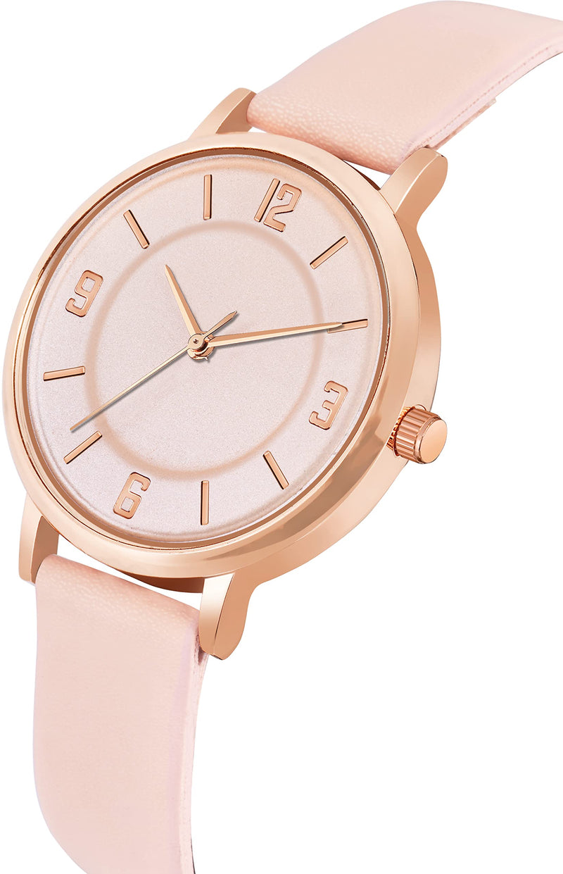 ON TIME OCTUS Analog Girl's and Women's Watch MT-392 (Beige Dial Beige Colored Strap)