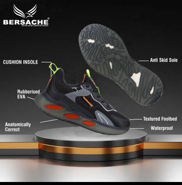 Bersache Lightweight Casual Shoes with High Quality Sole for Men