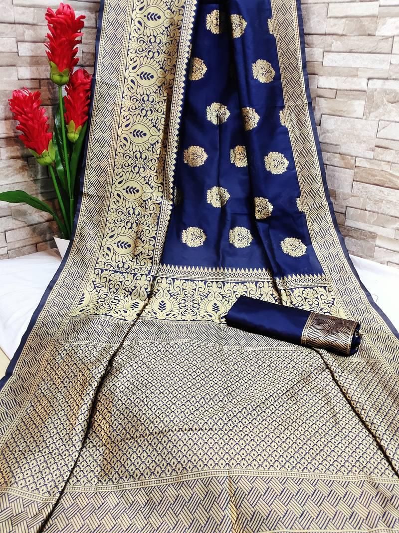 Unique Art Silk Zari Weaving Saree