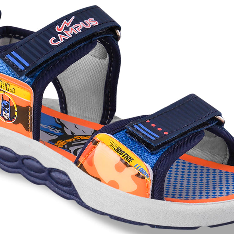 Campus Kid's DRS-212 NAVY/SKY Sandals 1-UK/India