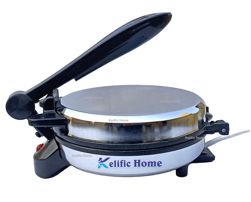 Kelific Home Roti Maker Original Non Stick PTEE Coating TESTED, TRUSTED & RELIABLE Chapati/Roti/Khakra Maker Stainless steel body Shock Proof Heavy Duty Non Stick ||AJ472