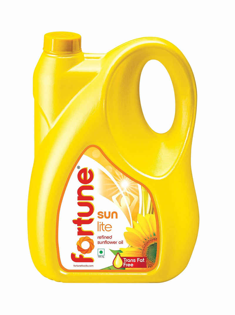 Fortune Sunlite Refined Sunflower Oil, 5L