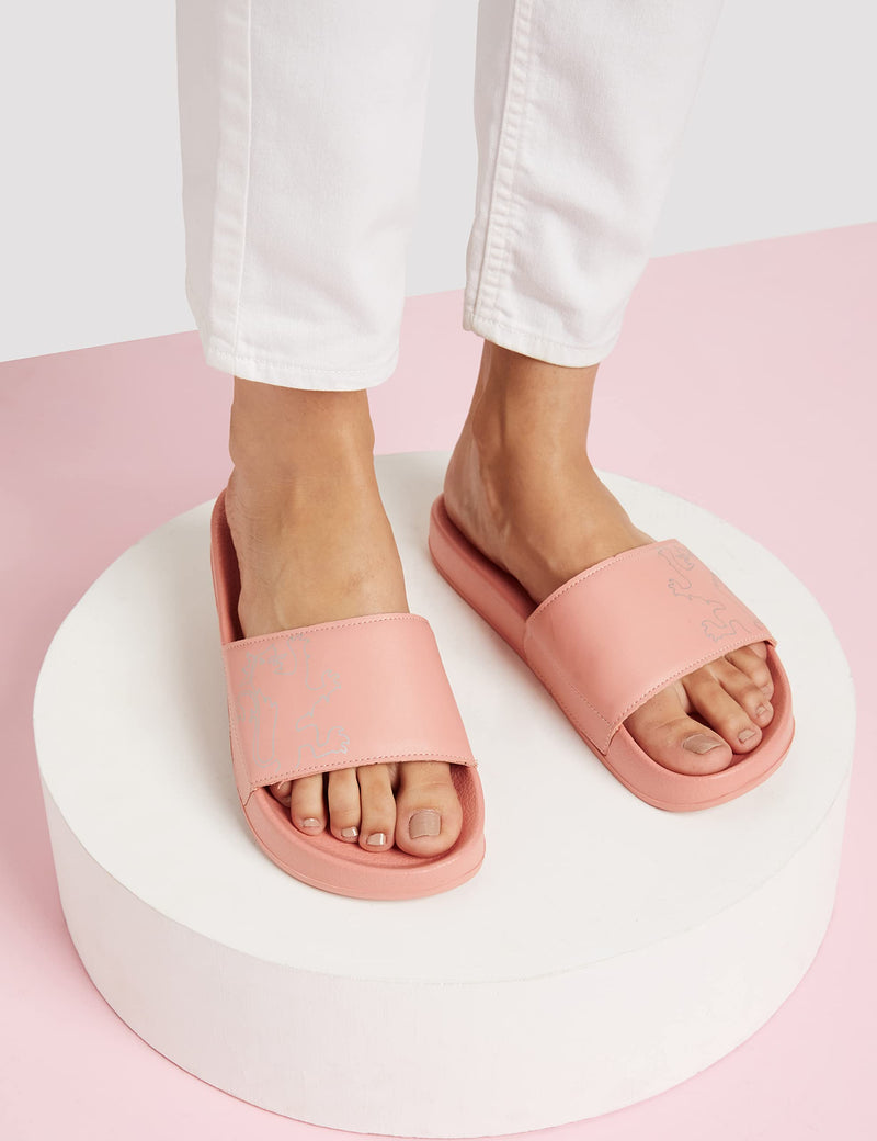 Red Tape Women Lush Pink Sliders