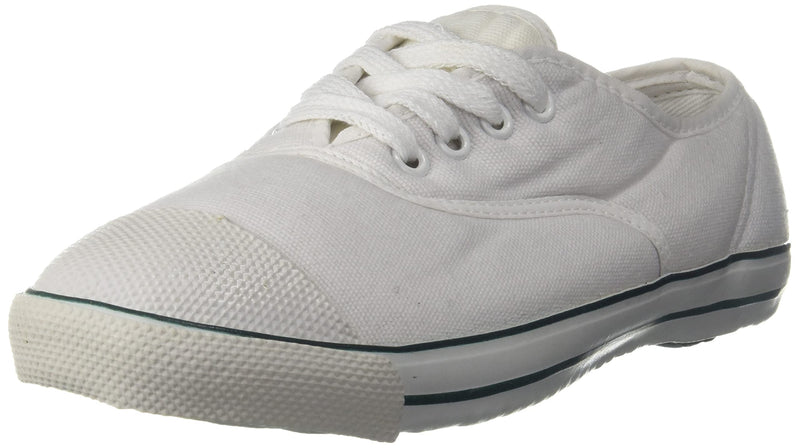 Bata Tennis Kid Sneaker in Silver White