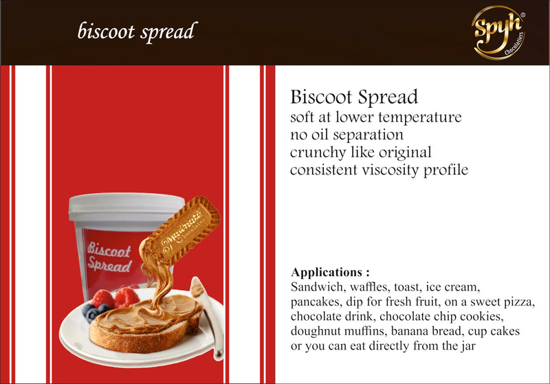 MAWNATE CHOCOLATES Biscoot Spread, Caramelised Biscuit Spread, Cinnamon Creamy Spread (300 Gr)