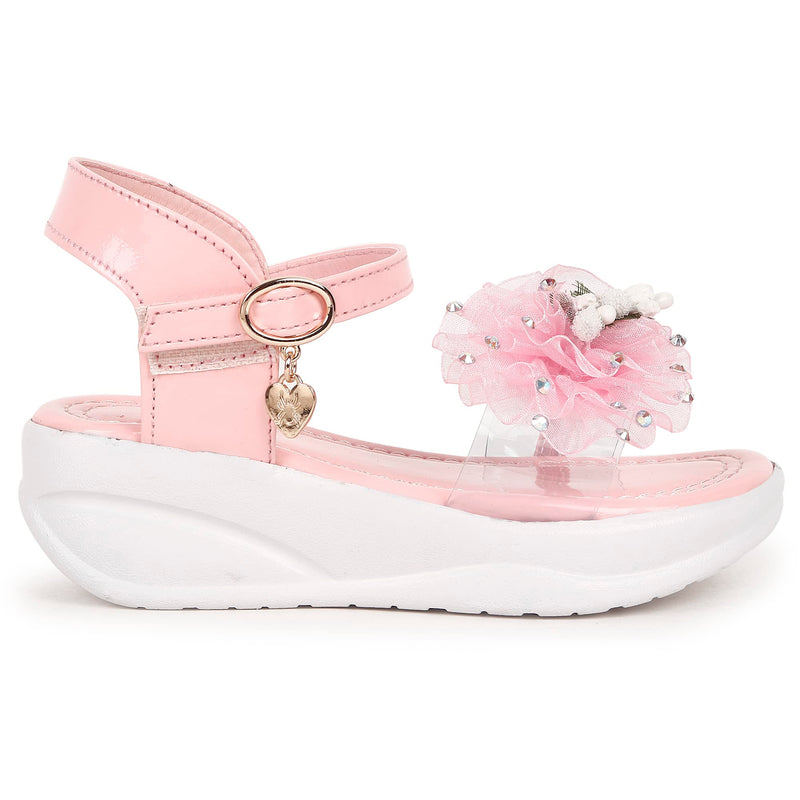 WELL WEAR FASHION KIDS DESIGNER SANDALS (SIZE CHART IN IMAGE) (PINK, numeric_2)