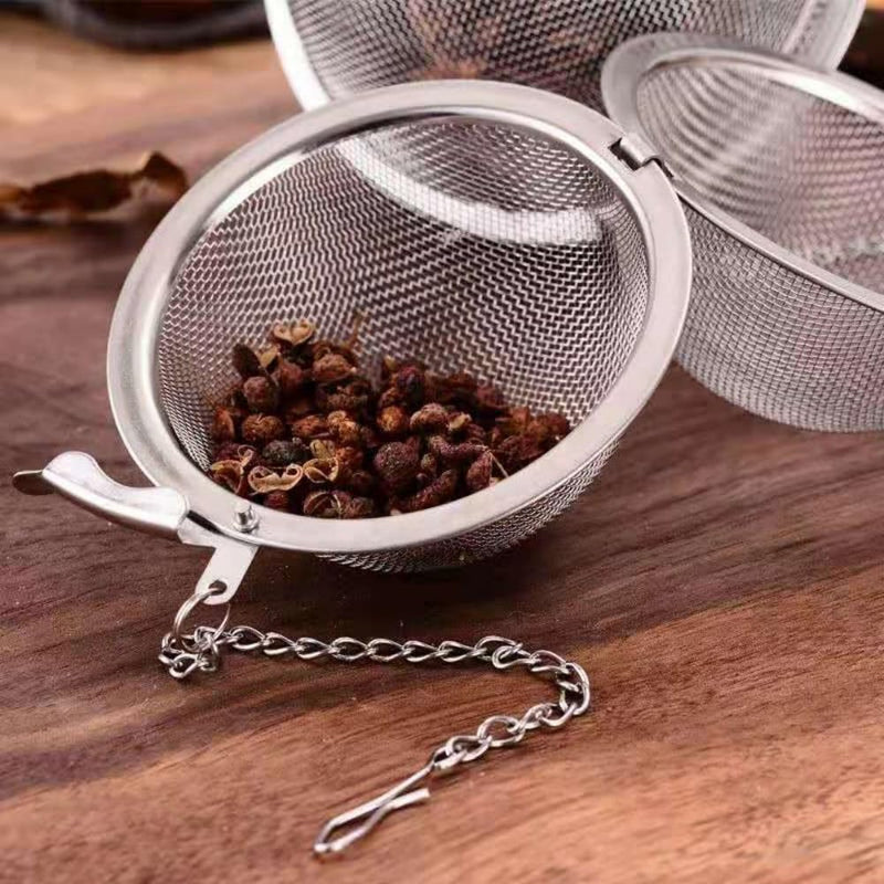 Tea Strainer Stainless Steel Tea Infuser Ball Strainer Tea Diffuser Green Tea Infuser（2PCS,Small）