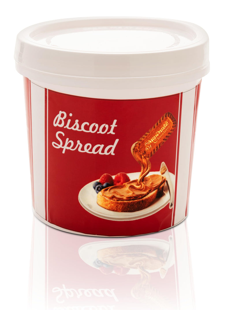 MAWNATE CHOCOLATES Biscoot Spread, Caramelised Biscuit Spread, Cinnamon Creamy Spread (300 Gr)