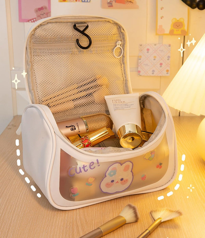 Cute travel makeup bag sale