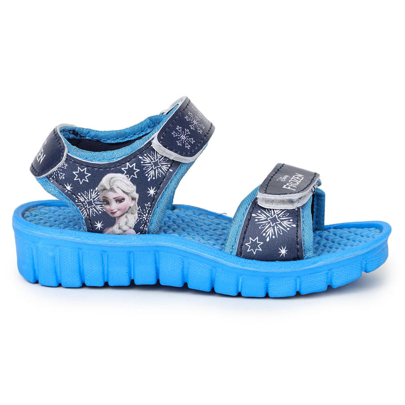 toothless Disney Frozen Kids Girls Blue Sports Sandals (FZPGSS4538-Blue-7)