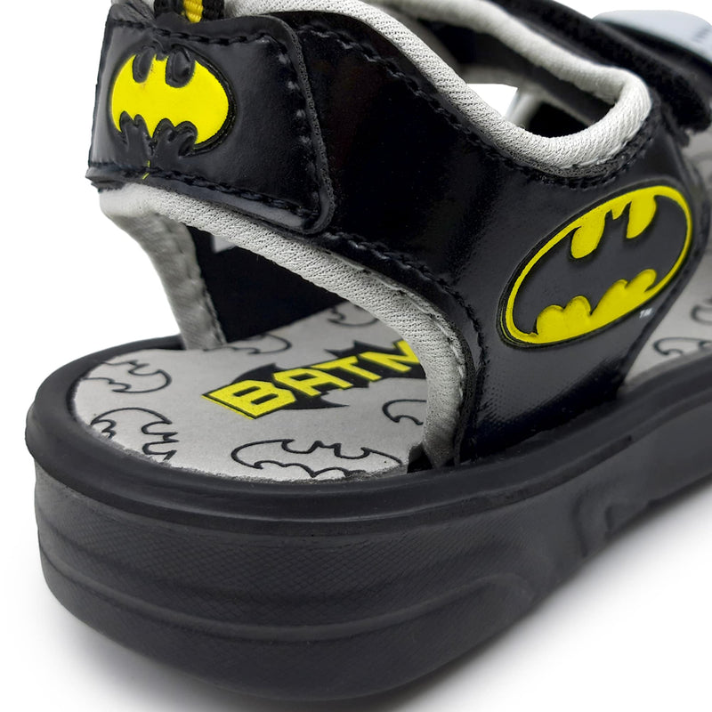 Kidsville Batman Printed Sandals For Boys