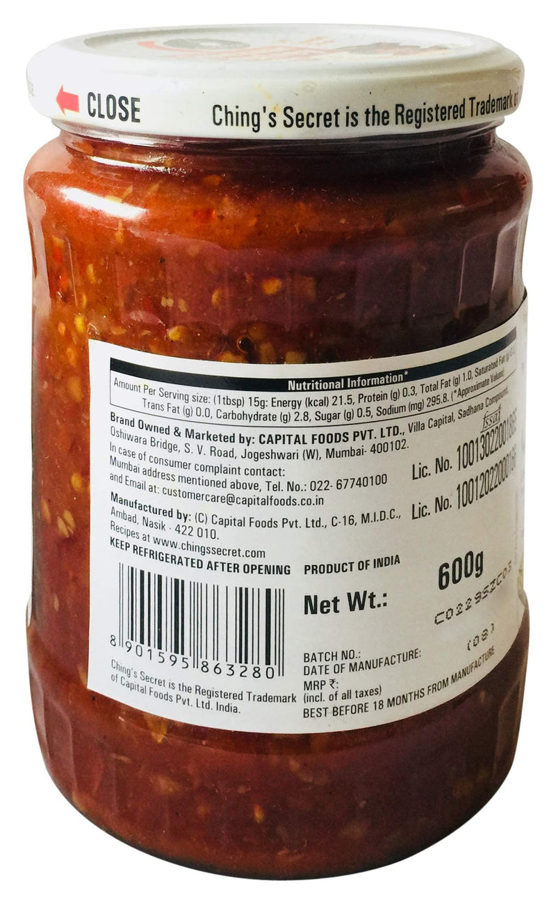 Ching's Secret Schezwan Chutney, 600g