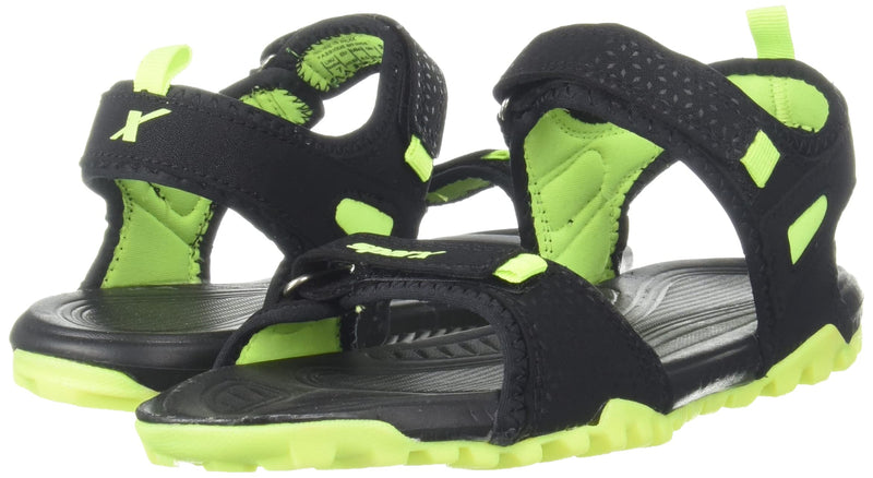 Sparx womens SS0499L Blackflightgreen Sandal - 7 UK (SS0499LBKFG0007)