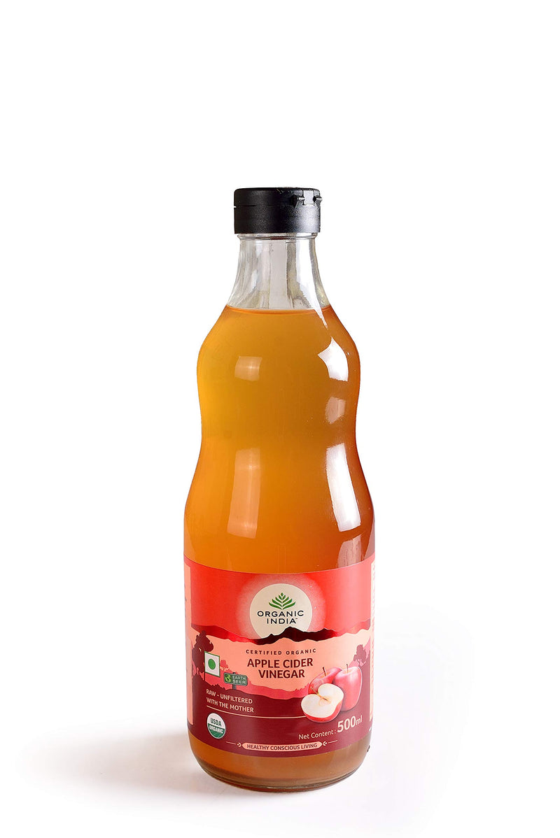 Organic India Apple Cider Vinegar 500 Ml