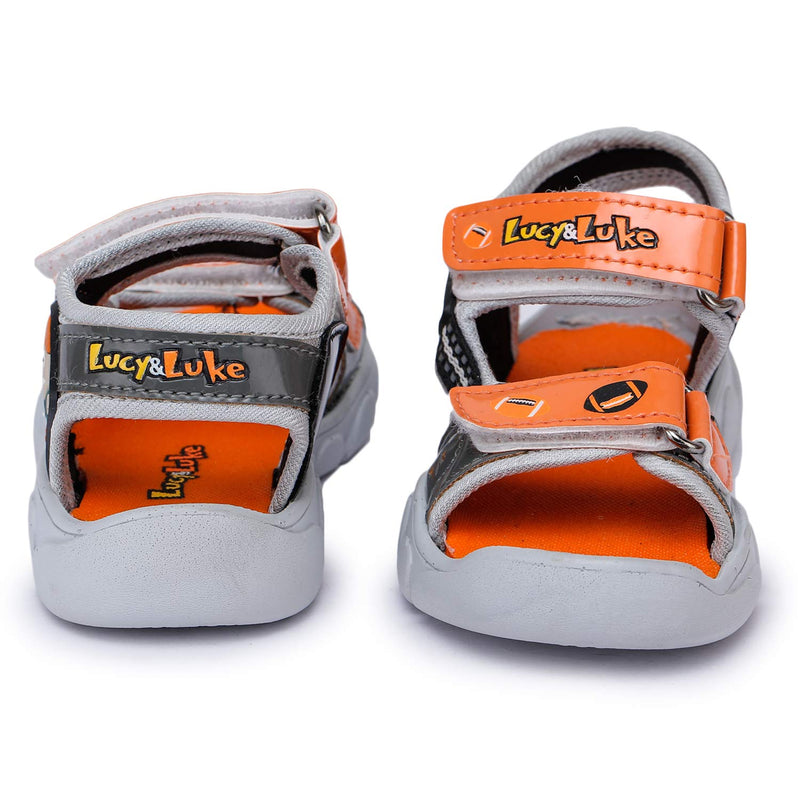 Liberty Flynn-11 Orange Outdoor Sandals - 10 Kids UK (28 EU) (80450011)