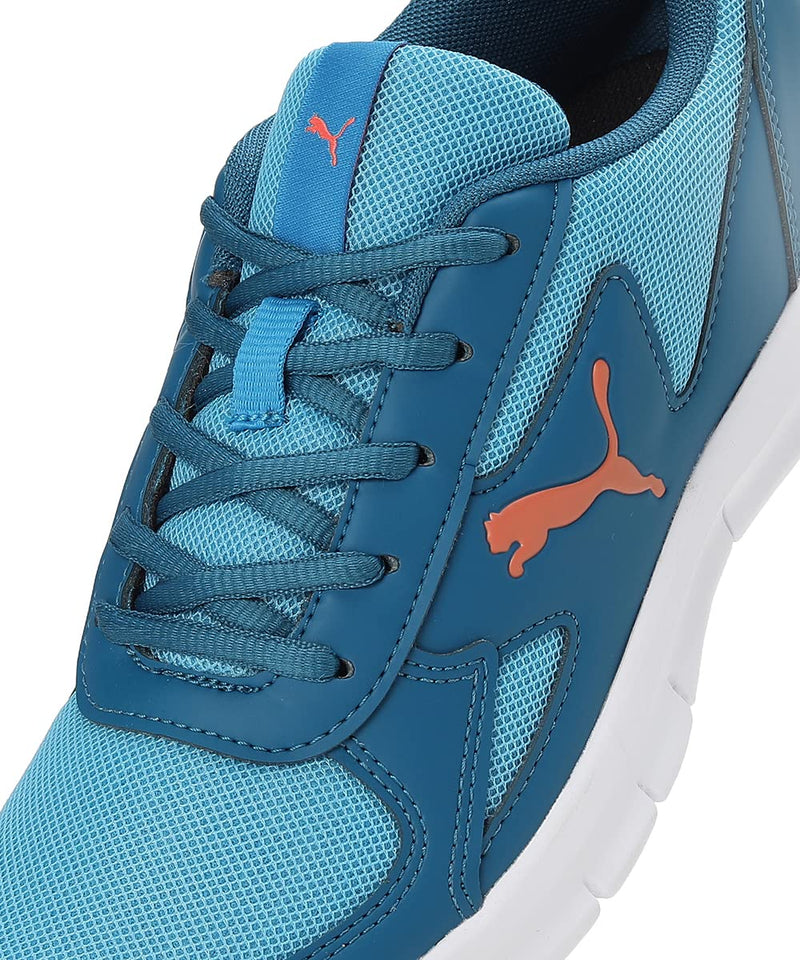 Puma Unisex-Kid Runner JR V2 Digi-Blue-Dresden Blue-Fusion Coral Sneaker - 5UK (39580001)