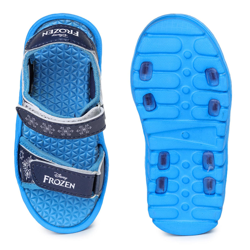 toothless Disney Frozen Kids Girls Blue Sports Sandals (FZPGSS4538-Blue-7)