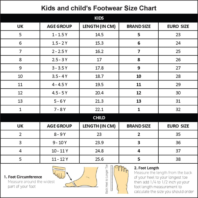 Campus Kid's DRS-202 BLK/T.BLU Outdoor Sandal 11 -UK/India