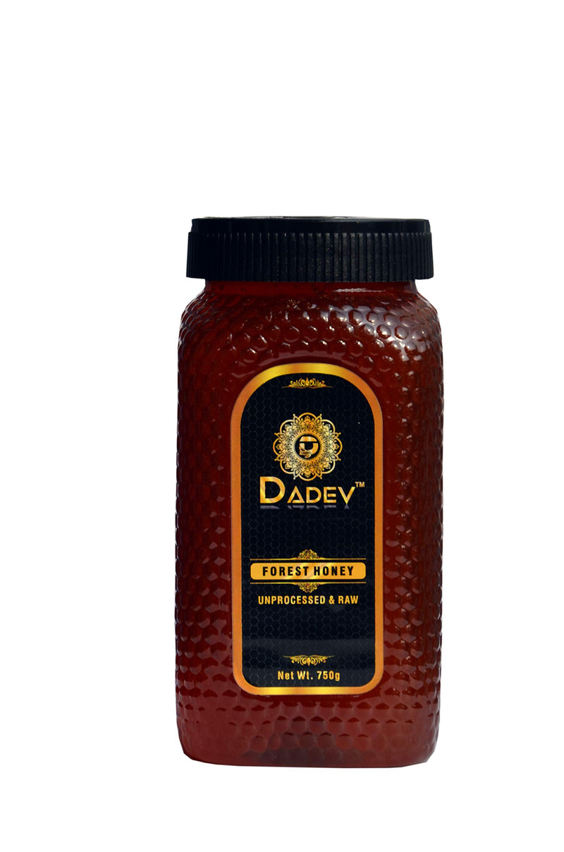 DADEV Unprocessed Raw Honey-750gm 100% Pure Raw Honey Unprocessed and Organic Honey