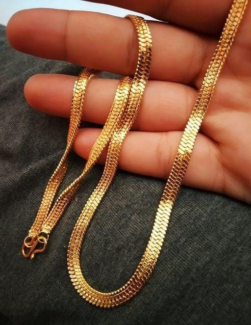 Luxurious Men's Gold Plated Chain Vol 3