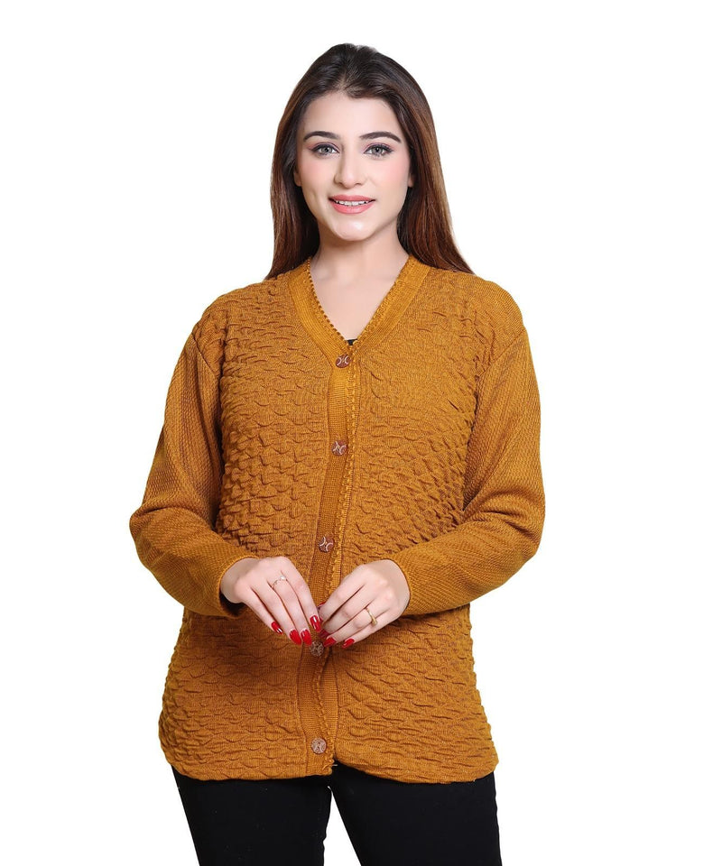 Women's Solid Winterwear Woolen Sweater