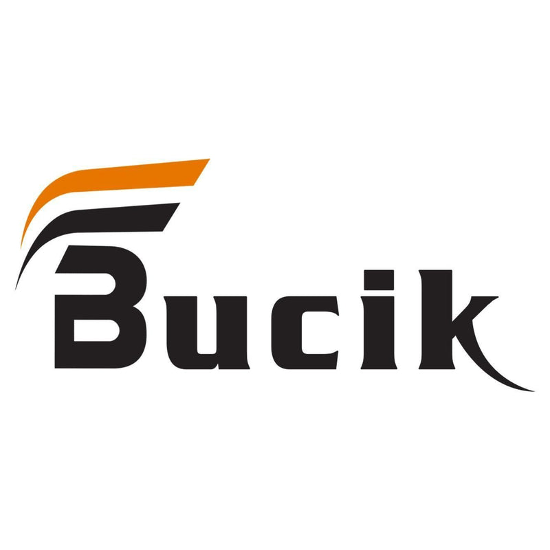 BUCIK Men's Black Synthetic Leather Lace-Up Casual Shoe's