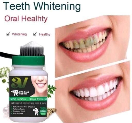 Stain Removal Teeth Whitening Powder 100 Gm