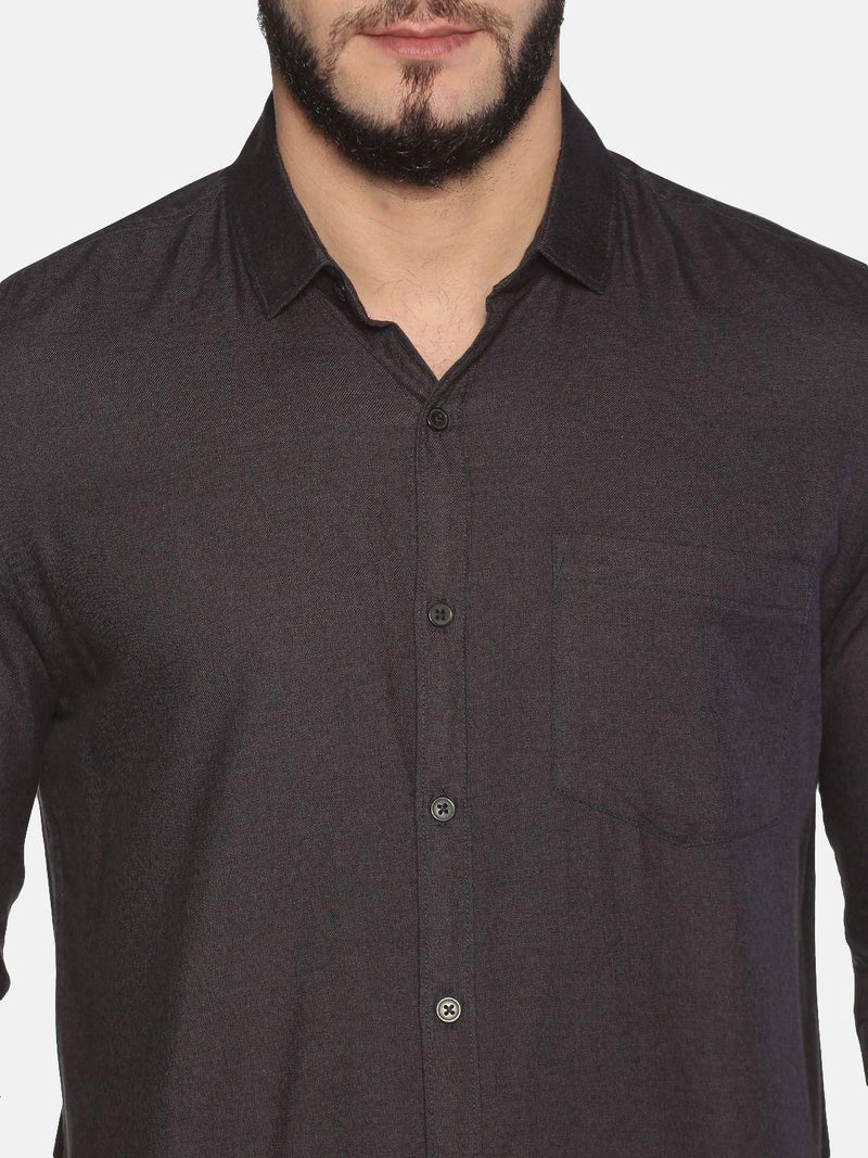 Urgear Cotton Solid Full Sleeves Regular Fit Mens Casual Shirt