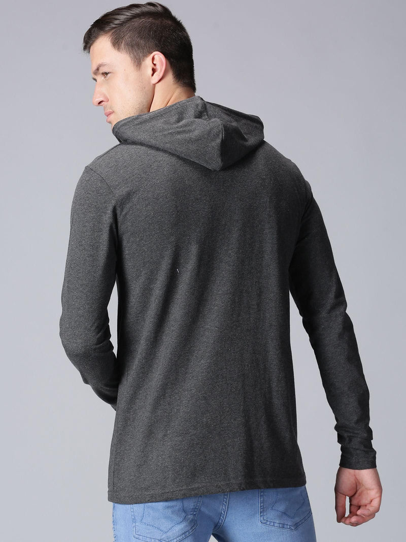 Urgear Fleece Printed Full Sleeves Regular Fit Mens Hoodie
