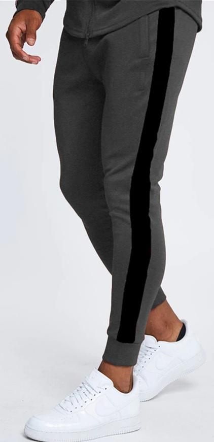 Polyester Blend Solid Slim Fit Track Pant