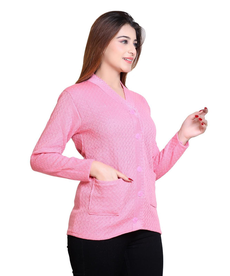 Women's Solid Winterwear Woolen Sweater