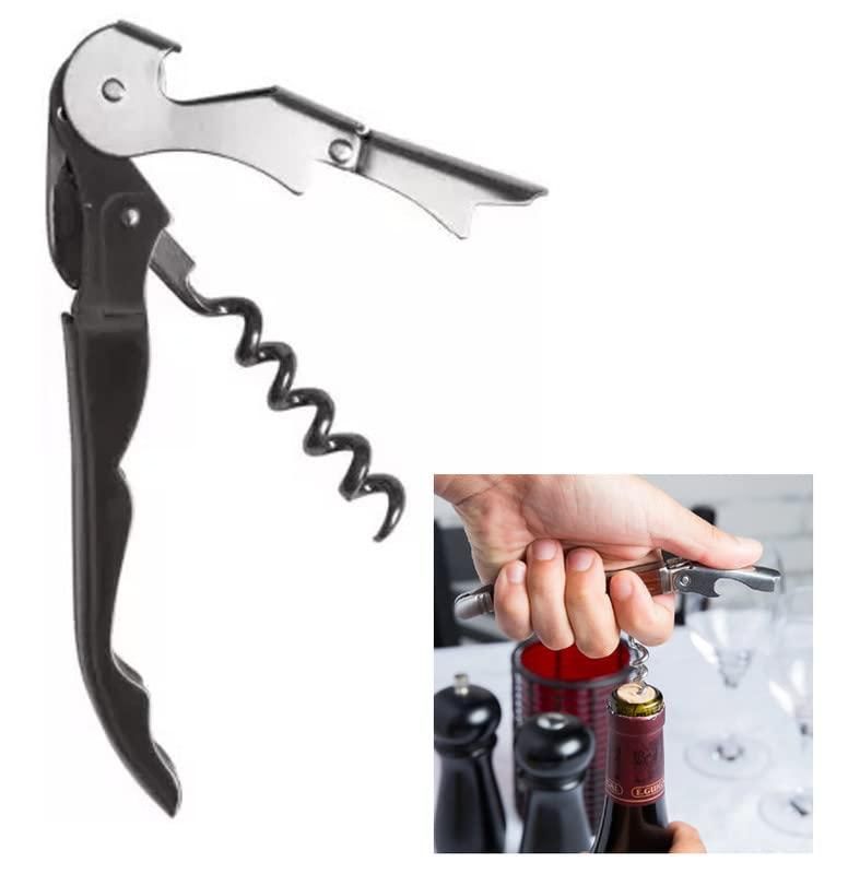 Corkscrew Wine Opener with Foil Cutter