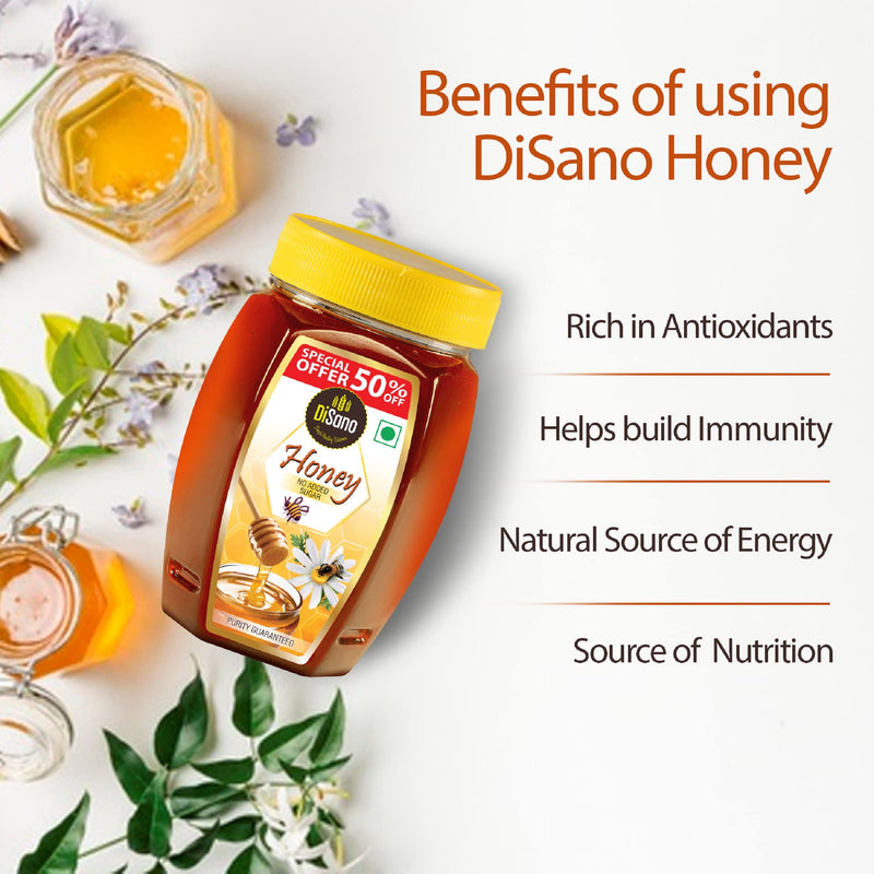 DiSano Pure Honey 500 g (pack of 1)