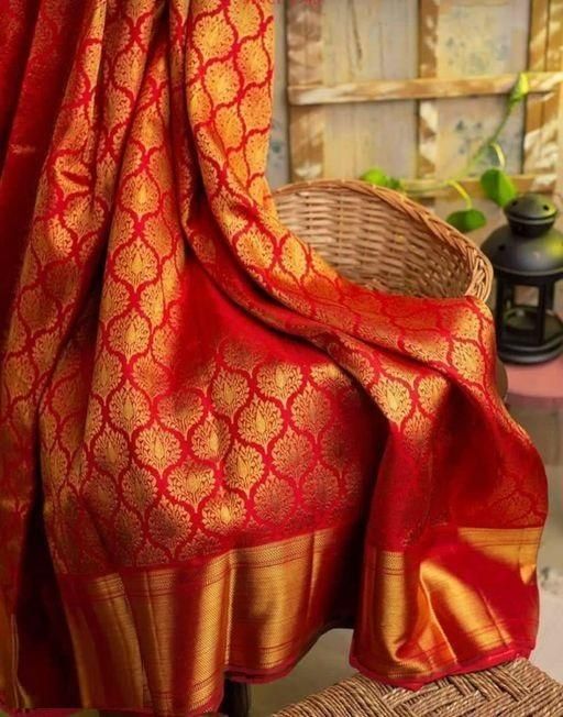 Pretty Solid Banarasi  Silk Sarees