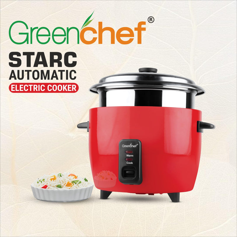 Greenchef Rice Cooker Starc 1.8L (With SS Bowl)