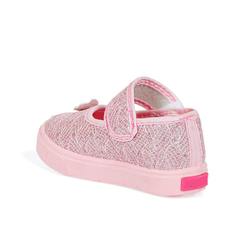 HOOH-Now comfort in Fashion Kids Girls Fashion Sparkle Bellies or Sandals (Pink, 3_Point_5_Years)