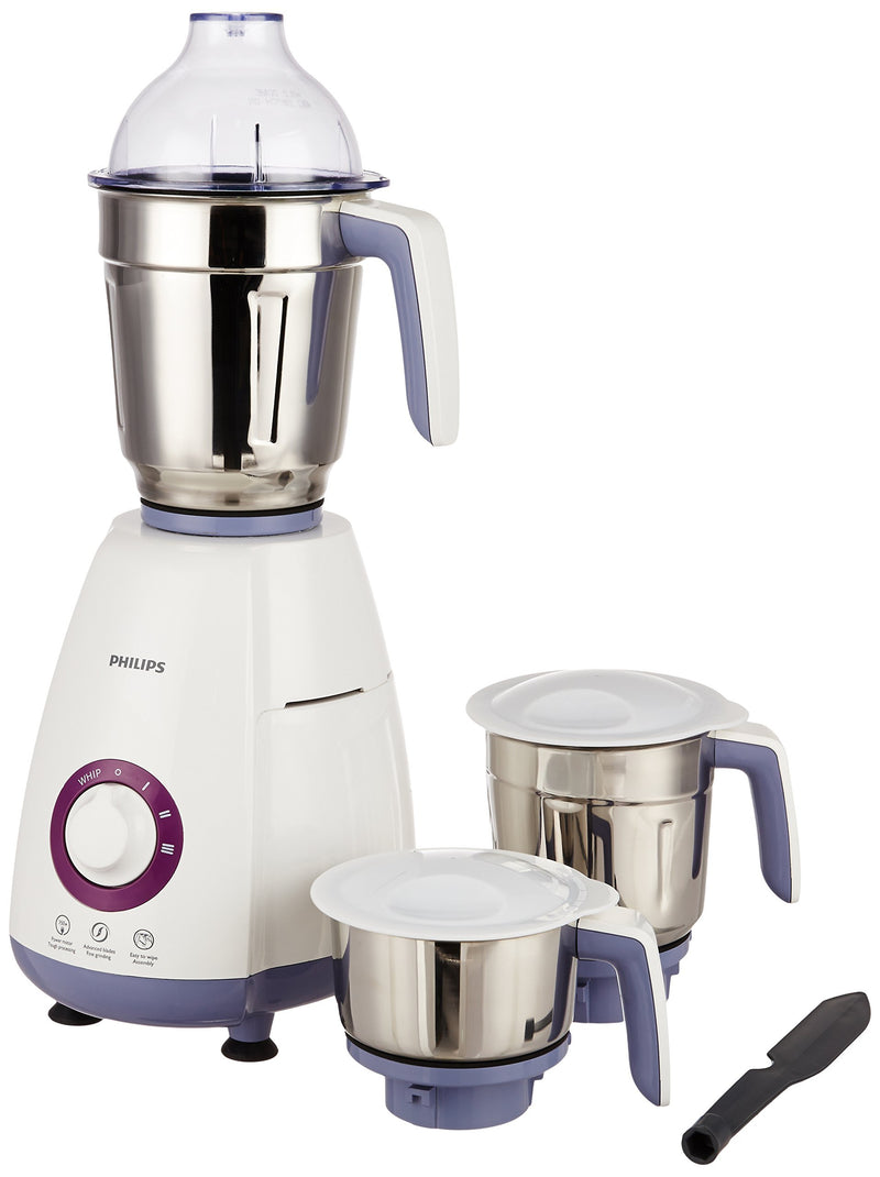 Philips HL7699/00 750-Watt Mixer Grinder (White/Grey)