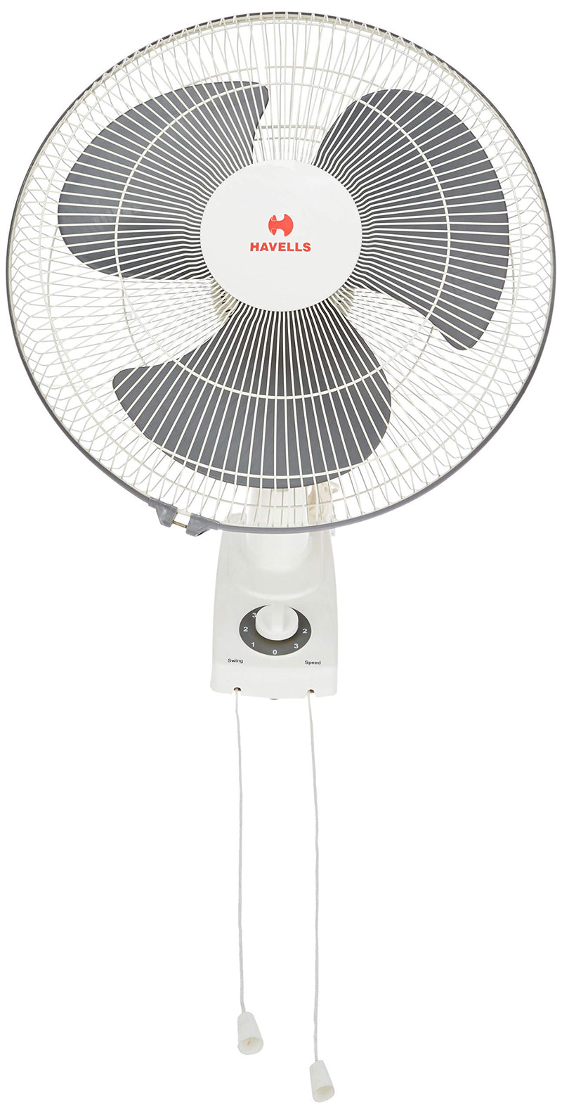 Havells Accelero High Speed 400mm Wall Fan (White Grey)