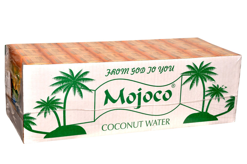 MOJOCO - Tender Coconut Water (27x200ml) | Pure and Raw Coconut Water | Enriched with Vitamins & Minerals | No Artificial Flavors, Fragrance, Sugar Additives, or Sweeteners | Nariyal Pani On-The-Go