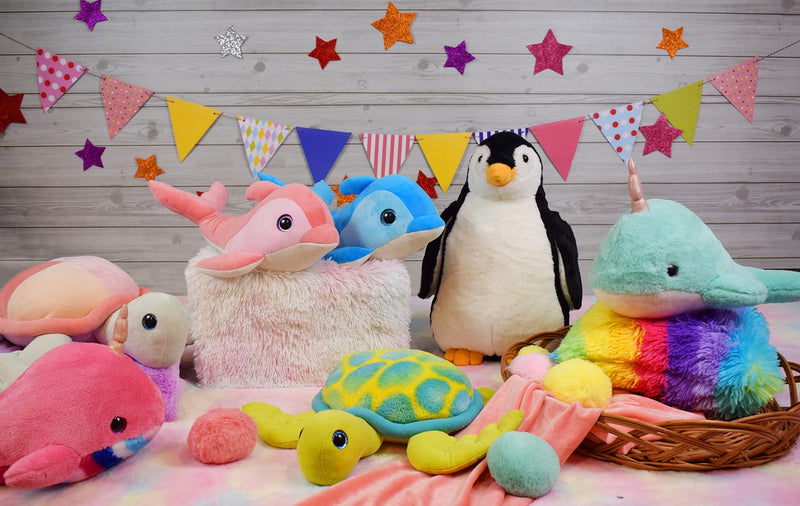 Mirada Cute Black Penguin Soft Toy for Girls/Kids | Stuffed Plush Animal | Ideal for Birthdays & Special Occasions - 42cm