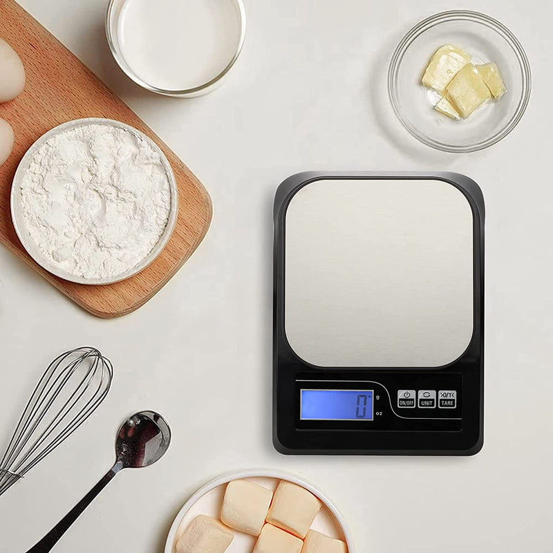 IONIX Stainless stell top Kitchen scale, Weight Machine for Kitchen, Kitchen Weighing Scale, Weight Machine for Shop, Scale, Food Weighing Scale, Electronic Digital Weighing Scale Weight Machine