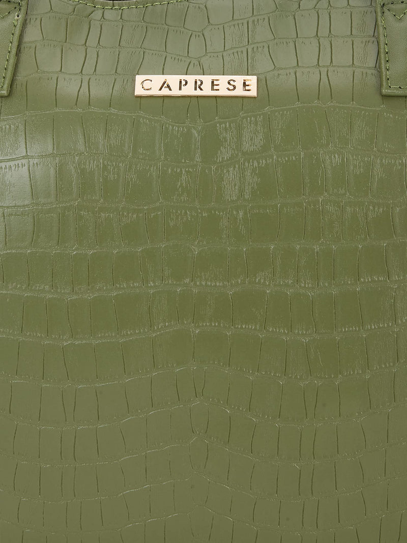 Caprese womens NATLIE T Large OLIVE Tote Bag