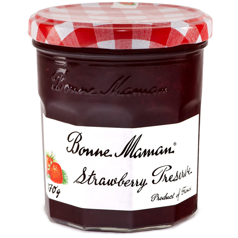 Bonne Maman Strawberry Preserve, Marmalade Fruit Jam, 13 oz ℮ 370 g